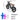 Electric Scooter, Battery & Accessories-Model:EP-M2 E-GO Electric Bike Bicycle E-Bike 7-Speed Long Range With Smart LED Display