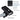 3 In 1 450 Lumens USB Rechargeable Bike Light - Black (BX3-T6)