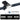 3 In 1 450 Lumens USB Rechargeable Bike Light - Black (BX3-T6)