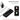 3 In 1 450 Lumens USB Rechargeable Bike Light - Black (BX3-T6)