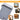 Fireproof Document Bag with Zipper - Silver