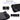 Protective TPU Case with Kickstand and Touchpad/Button Stickers - Black (JYS-SD009)