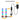 Smart LED RGB Colorful Light Bars Set with Remote Control