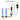 Smart LED RGB Colorful Light Bars Set with Remote Control