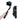 L08 Handheld Gimbal Stabilizer Selfie Stick with Integrated Tripod - Black