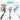 L08 Handheld Gimbal Stabilizer Selfie Stick with Integrated Tripod - Black