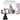 360 Degree Rotation Face Tracking Gimbal Stabilizer for Mobile Phone - Black