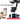360?? Rotatable & Retractable Car Rearview Mirror Phone Holder for Mobile Phone - Black