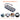10 In 1 USB-C Hub for Laptop/MacBook/iPad Pro/MacBook Air/Chromebook/Tablet/Mobile Phone-Transparent (SW10V-Pro)