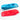 Gaming-Blue& Red Silicone Case with 3-Set Thumb Stick Caps for Nintendo Switch/Nintendo Switch OLED Joy-Con Controller