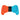 Gaming-IPLAY Retractable Handle Grip with Stand for Nintendo Switch & Switch Lite/Switch OLED - Red & Blue