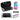 Gaming-Project Design 5 in 1 Protective PU Pouch with Silicon Caps for Nintendo Switch Oled