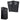 Gaming-Replacement Face Plate with Cooling Vent for PS5 Disc Edition - Black(Not for PS5 Slim)