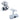 Gaming-DOBE Charging Dock with Magnetic Suction Heads for PS5 VR2-White(TP5-2515)