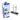 Gaming-JYS Magnetic Charging Display Stand for P5 VR2 Controller-White(JYS-P5155)