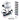 Gaming-JYS Magnetic Charging Display Stand for P5 VR2 Controller-White(JYS-P5155)