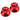 Aluminum Alloy Analog Thumbstick for PS4 Dualshock 4 Red