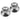 Aluminum Alloy Analog Thumbstick for PS4 Dualshock 4 Silver