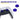 Gaming-2 In 1 Diamond Thumbstick Cap for PS4/PS5 Controller (KJH-P5-014)