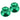 Aluminum Alloy Analog Thumbstick for PS4 Dualshock 4 Green