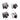 Gaming-Universal Charging Dock for PS5/PS4/Switch Pro/Xbox Controller (HBX-252)
