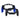 Hand Grip for PS Vita 2000 Blue