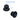 Gaming-3D Analog Thumb Stick Cap for PS5 Controller Black
